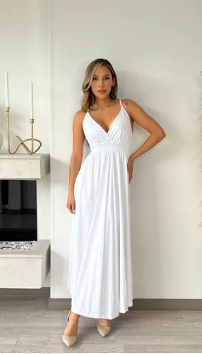 Vestidos Blancos Sencillos | MercadoLibre