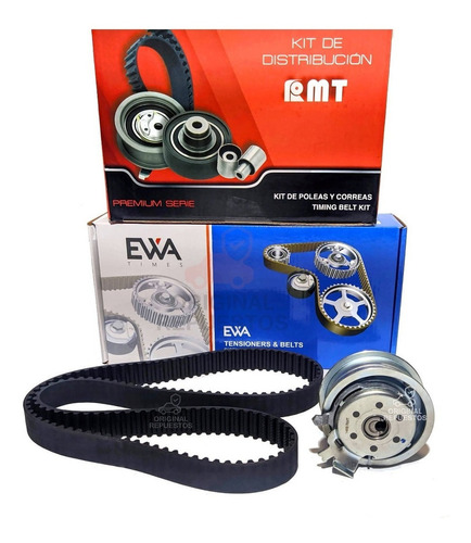 Kit Distribucion Correa + Tensor Rmt Vw  Vento 2.0 8v