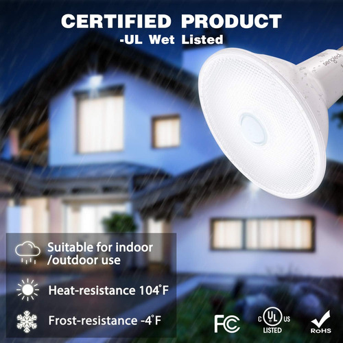 Sengled Luz Exterior Con Sensor De Movimiento, Bombillas De