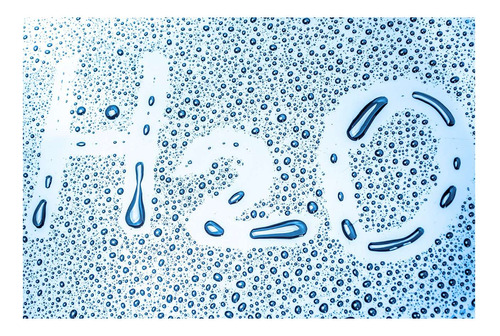 Vinilo 40x60cm Quimica Formula Ciencia Cientifico Atomo P1