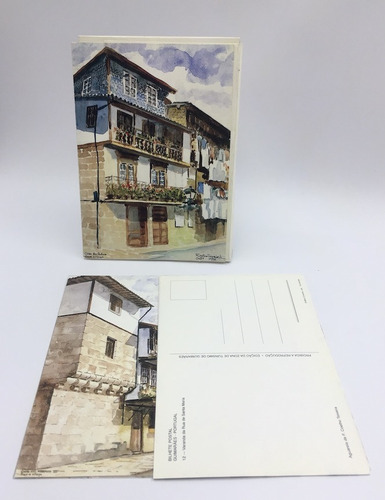 Tarjetas Postales Ciudad Guimaraes, Portugal 7 Pz