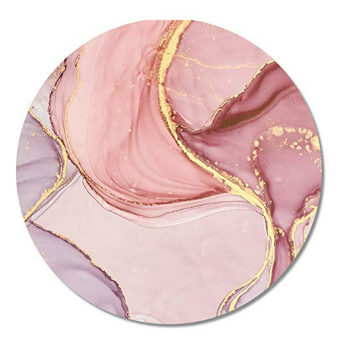 Mouse Pad Marble Pretty Pink