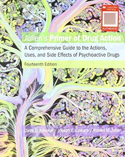 Libro Julien's Primer Of Drug Action De Advokat, Claire