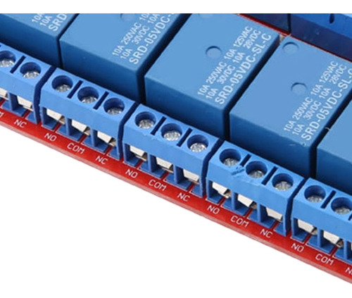 Modulo 8 Relevador Relay 24v Compatible Pic Plc Arduino