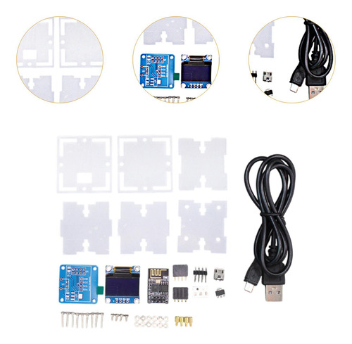 Kit De Reloj Del Clima Reloj Electronic Diy Juego De Reloj