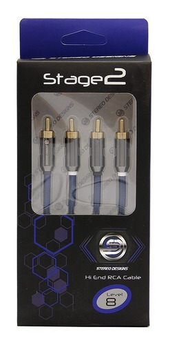 Imagem 2 de 5 de Cabo Rca 4,6 Metros Blindado Sdrca-4.6 Stereo Designs