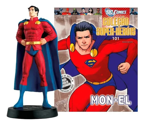 Miniatura Mon-el Dc Comics Figurines Regular Edição 101