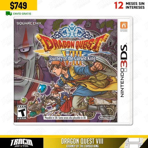 [ Dragon Quest Viii Journey Of The Cursed King ] Nuevo 3ds