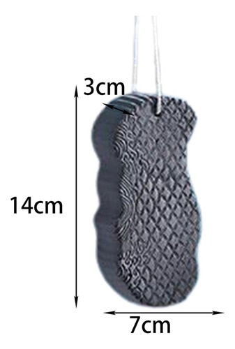 3 X 2 X Esponja De Baño Exfoliante Spa Exfoliante 3 Piezas