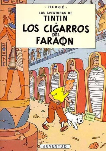 Imagen 1 de 3 de Los Cigarros Del Faraón, Hergé, Juventud