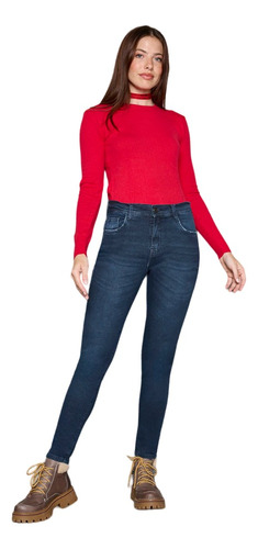 Jeans Mom/chupin M.cenitho V. Modelos Talle 34 Al 46 . 569f 