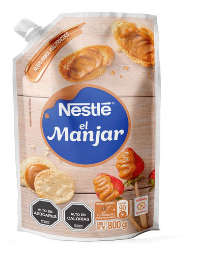 Manjar Nestle Doy Pack 800gr(3 Unidad)-super