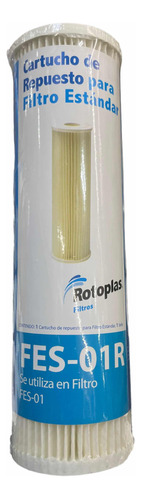 Cartucho Repuesto Filtrante Rotoplas Fes-01r Filtro Estándar