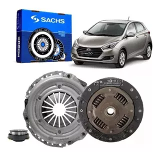 Kit Embreagem Hb20 Unique 1.0 12v 2017 2018 2019 Flex Sachs