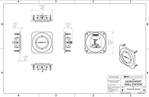 Launchport Wallstation Blanco Qf