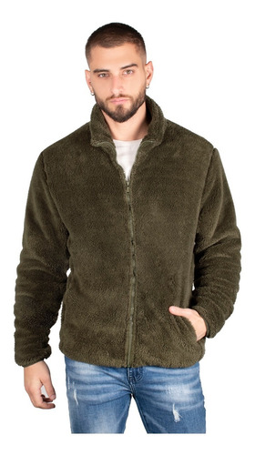 Sudadera Hombre Greenlander Fur8571 Sherpa Bolsas Costados