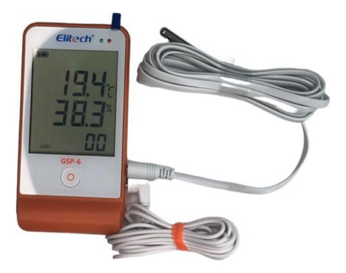 Termohigrómetro Data Logger Elitech Gsp-6 Certificado Ema