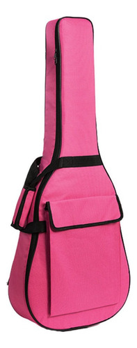 Bolsa De Guitarra De Tela Oxford Partes De 41 Pulgadas Rosa