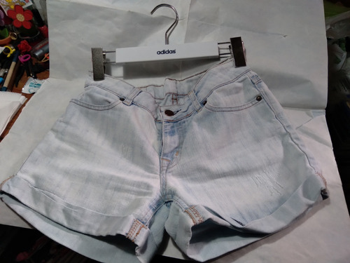 Wanama- Short Jean Claro Liviano- Double You Line-talle 26-s