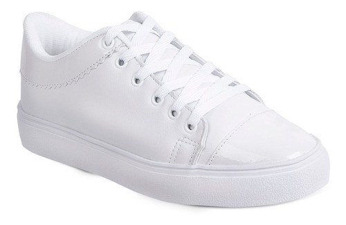 Tênis Feminino Luma Ventura 1044 Branco/verniz