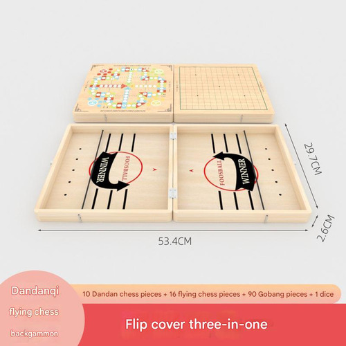 Juego De Mesa Interactivo Wooden Reaction Para Dos Jugadores