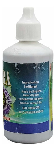 Gotas Extracto De Pasiflora Infusión 60 Ml (3 Pzas)