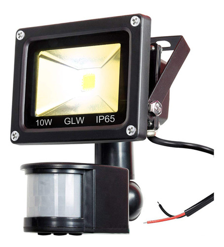 Glw Luz De Inundacin Led Con Sensor De Movimiento De 12 V Ca