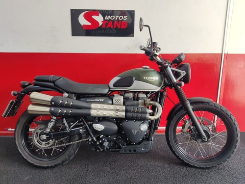 Triumph Street Scrambler 900 Abs 2019 Verde