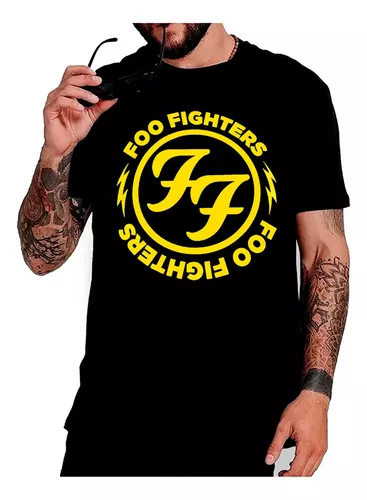 Camiseta Preta Banda Foo Fighters The Sky Turnê Brasil 2023 Bomber Rock -  Outros Moda e Acessórios - Magazine Luiza