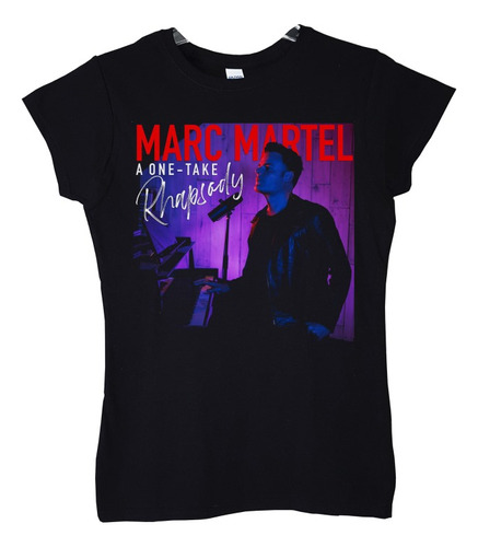 Polera Mujer Marc Martel Take One Rhapsody Rock Abominatron