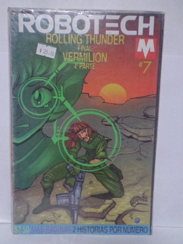 Robotech Tomo 7 Rolling Thunder Comic