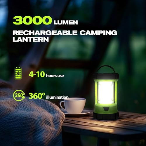 Linterna Led Recargable 3000 Lúmenes, 5 Modos De Luz