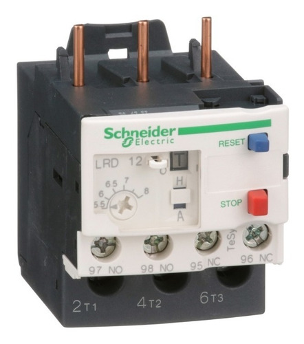 Rele Termico Schneider Electric 5,5-8,0 Amp Lrd12