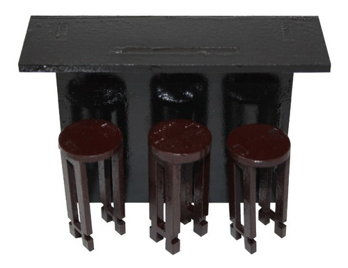 Muebles Para Maquetas - Barra