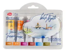 Comprar Acuarela White Nights En Estuche X 6 Pomos Classic