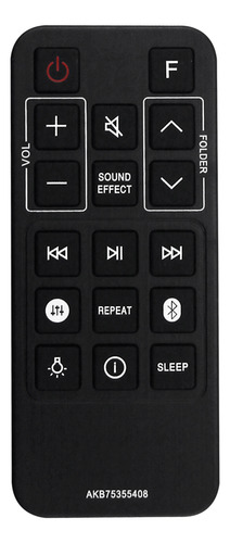 Reemplace El Control Remoto Akb75355408 Para LG Home Audio F