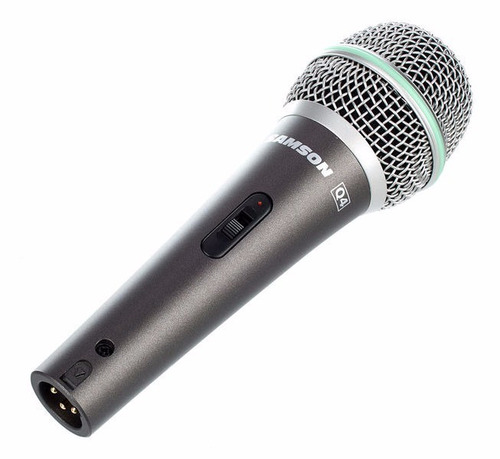 Imagen 3 de 5 de Microfono De Mano Samson Q4 Dinamico Vocal