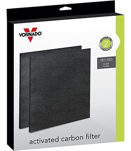 Vornado Md1-0023 Carbono Filtros De Repuesto (2-pack)