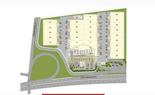 Galpão Comercial Para Locação, Jardim Dall'orto, Sumaré. - Ga0005