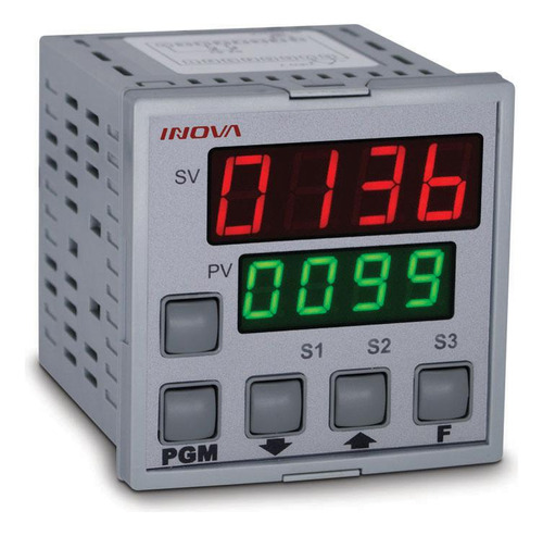 Controle De Temperatura Pid Autotune Com 2 Alarmes (pv/sv)