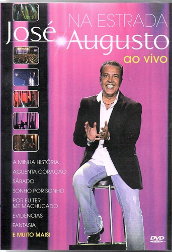 Dvd José Augusto - Na Estrada Ao Vivo 