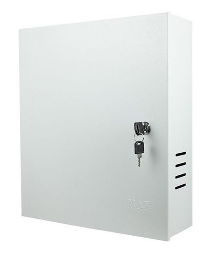 Rack Caixa Metálica Vertical Parede Dvr Switch Rj45 Branco
