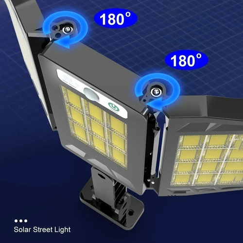 Imagen 4 de 10 de Lámpara Solar Al Aire Libre De Luz De Calle Solar