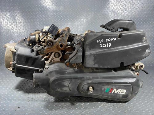 Motor Motoneta Mb Rx150 R13 2018 + Carburador + Arnés 0788