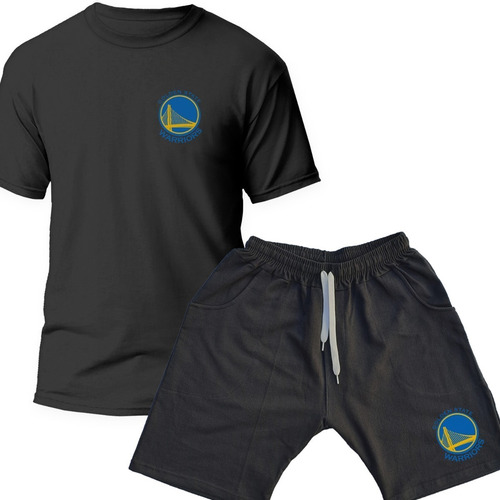 Imagen 1 de 1 de Conjunto Remera Y Pantalon Short Algodon Basquet Basquetball