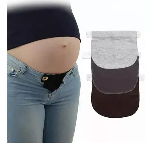 Cintura elástica para pantalón para embarazo, cinturilla elástica