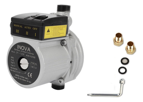  Pressurizador Agua Inova Gp120 120 W  21 L/h 127v