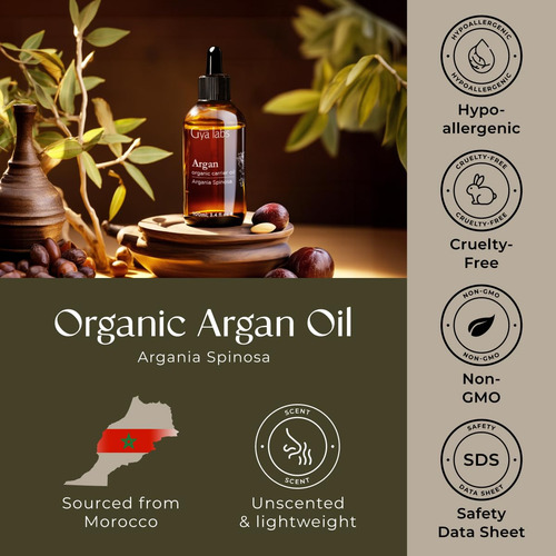 Aceite Para El Cabello Y La Piel Gya Labs Aceite De Argán Or