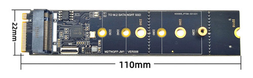 Suporte De Cartão Adaptador Nvme Para M.2 Sata Ngff Ssd 2280