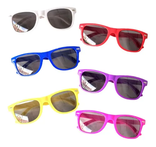 Anteojos De Sol Niños X 10 Lentes Colores Cotillon Carioca | TIENDA CyP